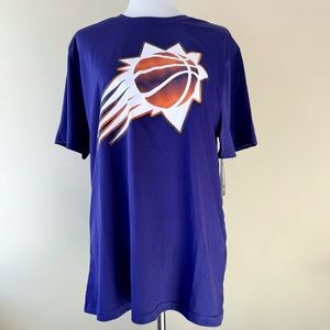 Phoenix Suns Devin Booker T-Shirt Mens Large Tee Shirt Purple NBA Fan Gear New